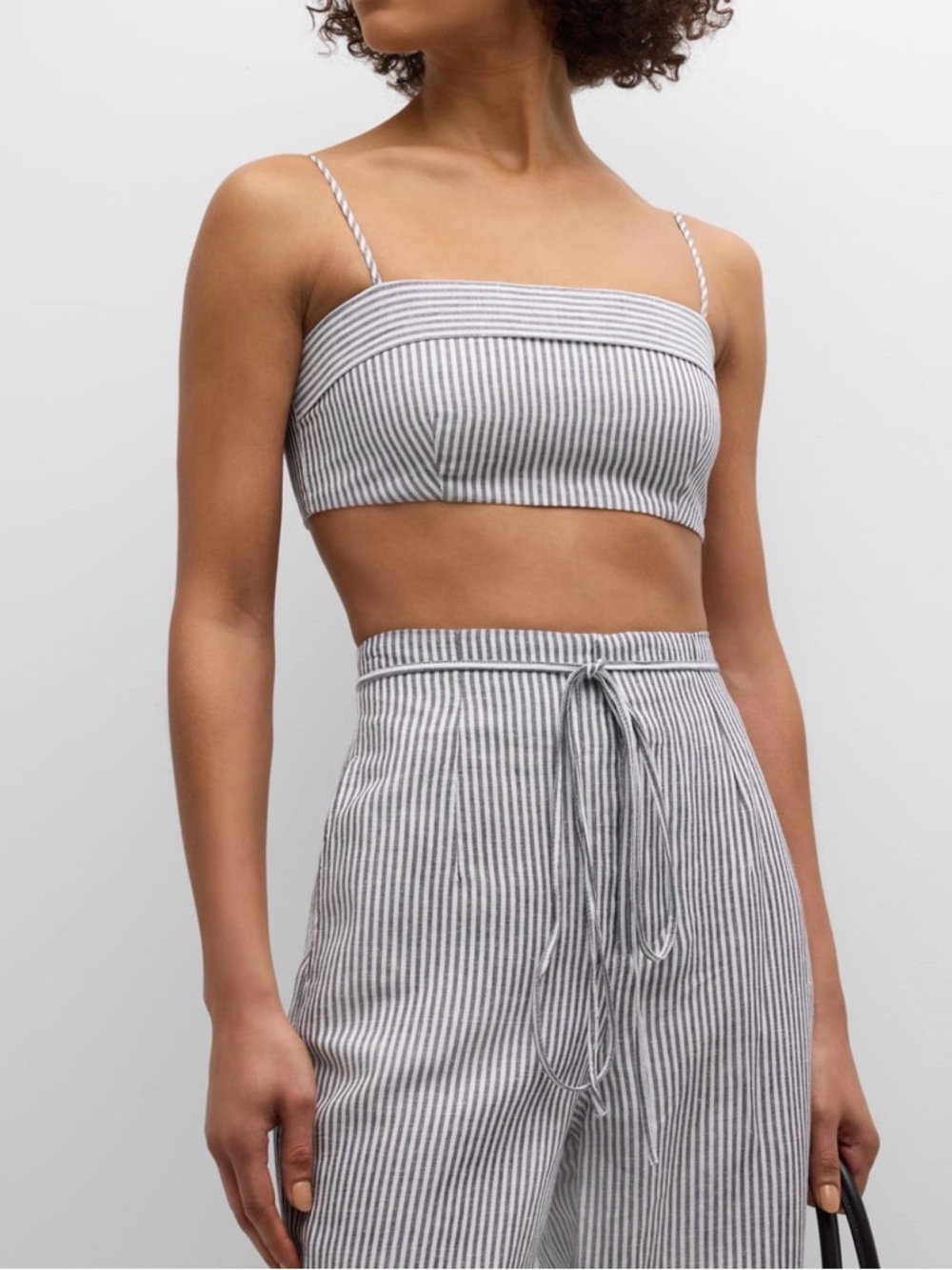 Onia Striped Linen Set